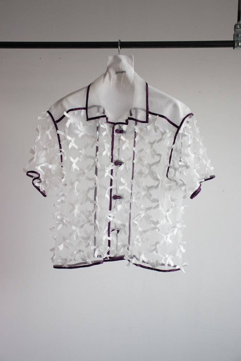 ribbon tulle shirts