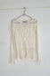 stretch lace long sleeve tee(ivory)