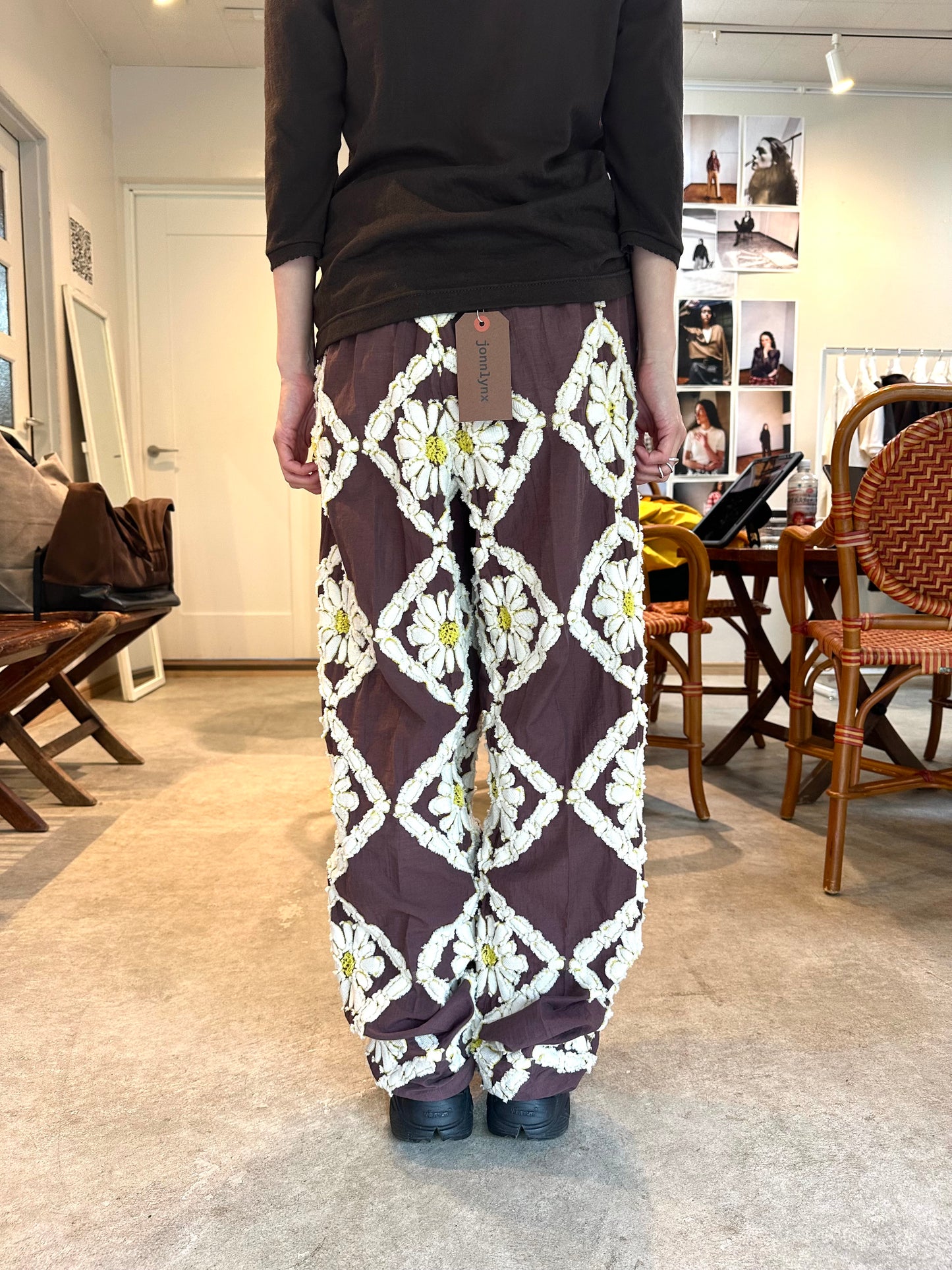flower JQ pants