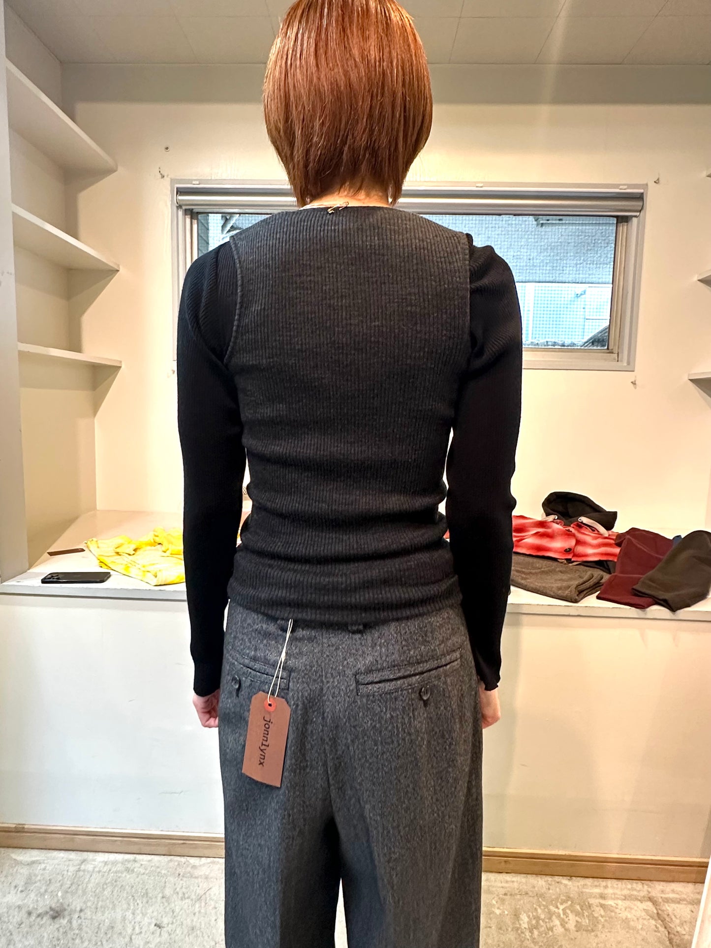 wool tereko long tee