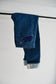 Gu-Vibes Red With Selvedge-ish Crochet Stitches (Indigo)