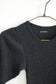 wool tereko long tee(dark gray)