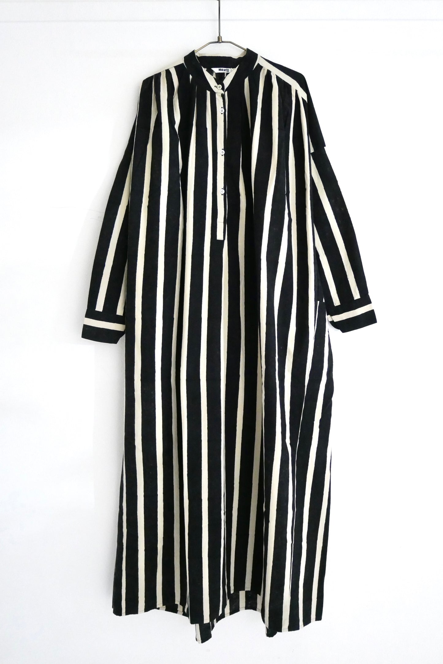 Stripe Block print shirts dress