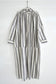 Stripe Block print shirts dress