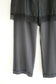 reversible lace troucers(charcoal)