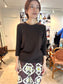 Shell-Edge Double-Layer long Tee