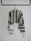 Jumper-ish Scarf - Jamieson’ s × Kota Gushiken (Black/White)