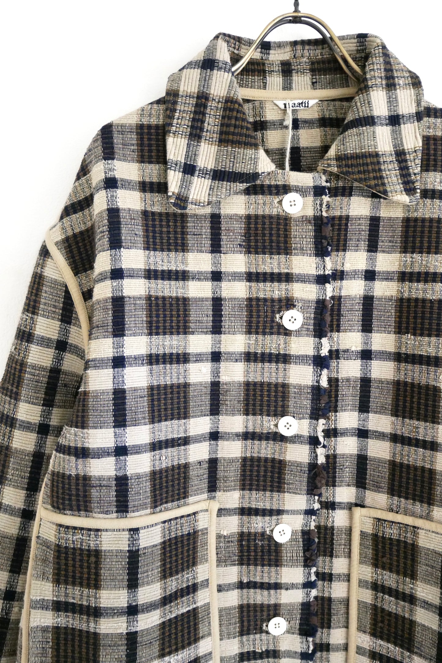 Sakiori Jacket / Brown Check