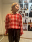 Ombre check blouse