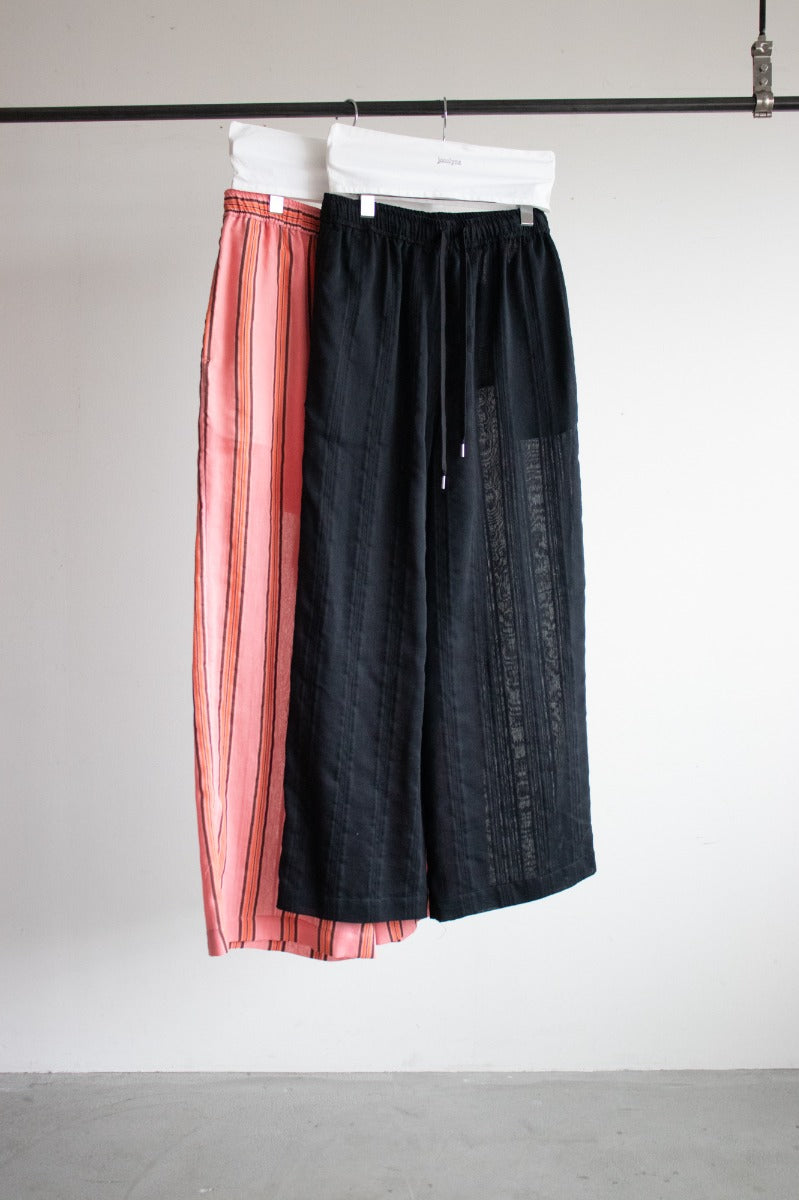 striped sailer pants