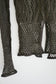 stretch lace long sleeve tee(khaki)