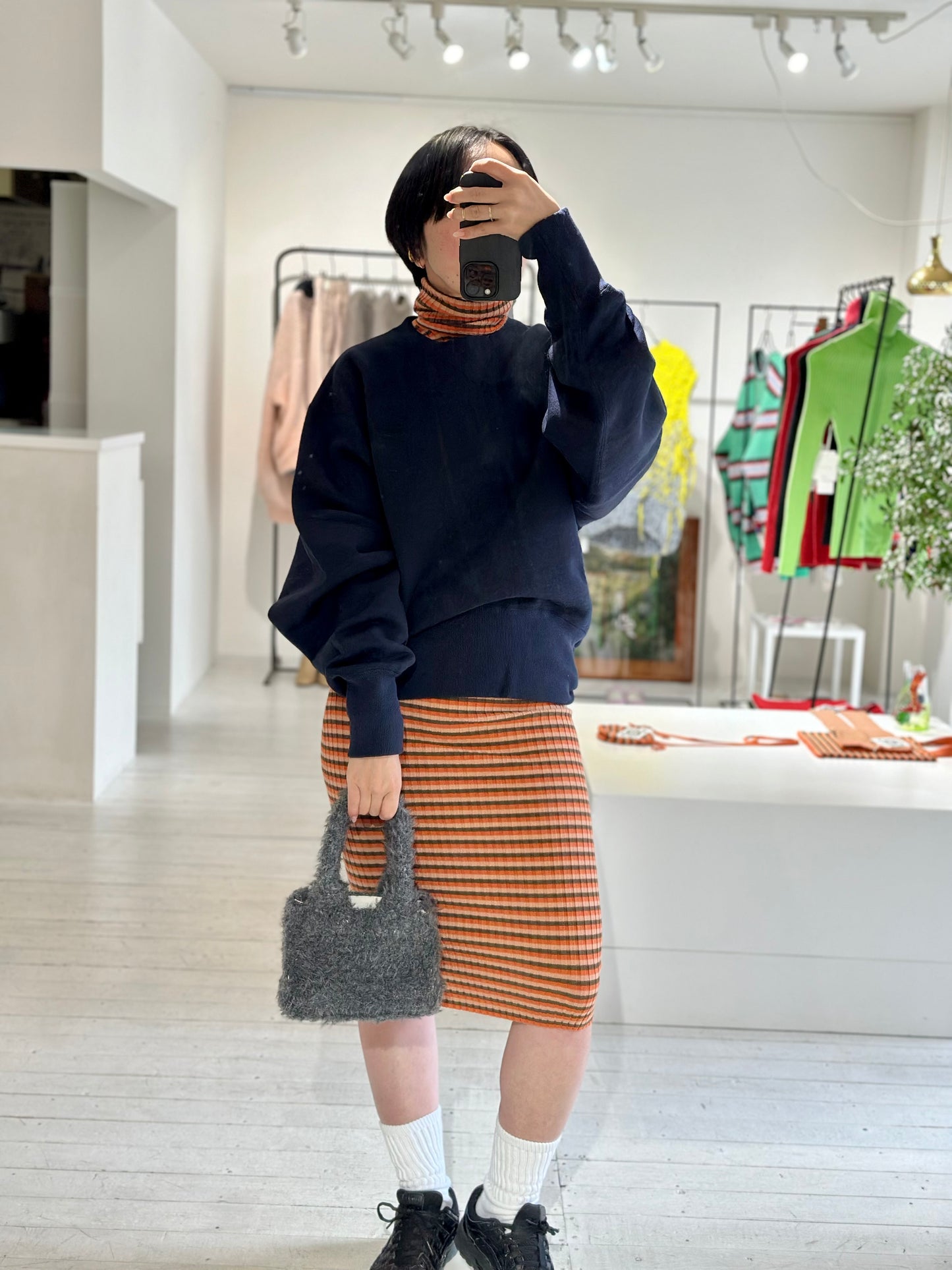 Nonna Tube Skirt / Ohayo Stripe