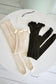 strech lace tights (khaki)