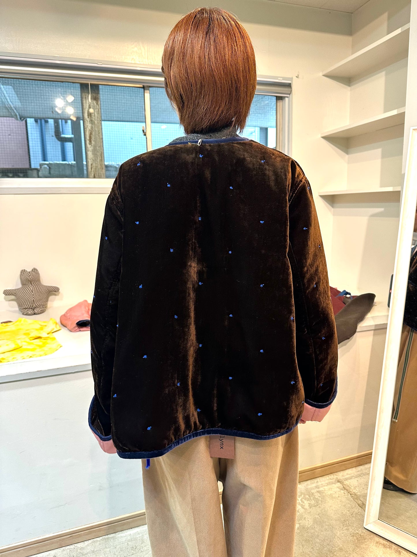 velvet pop jacket