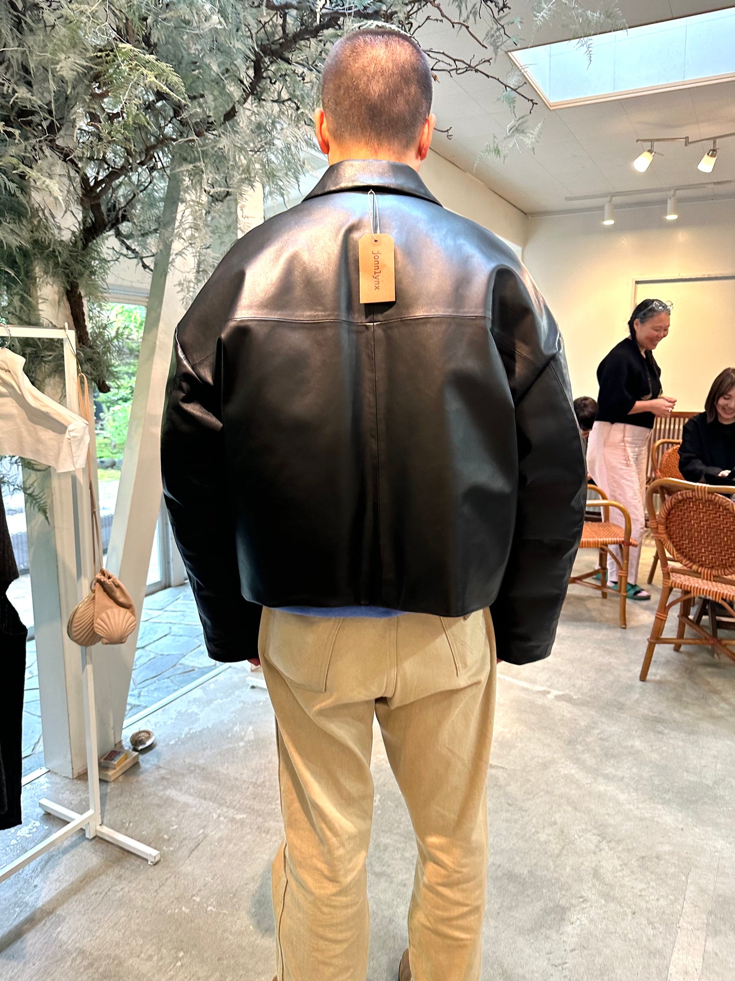 lamb down jacket