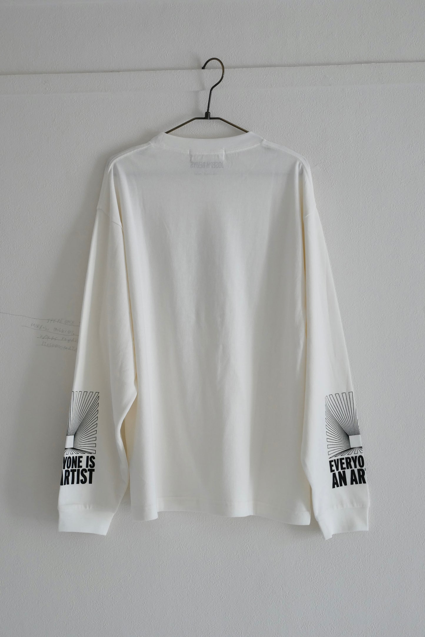 Joseph Beuys Felt Suit Long Sleeve T-shirt (Off White)