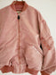 HAND-DYED BOMBER JACKET / Pink
