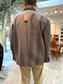 glen check coat