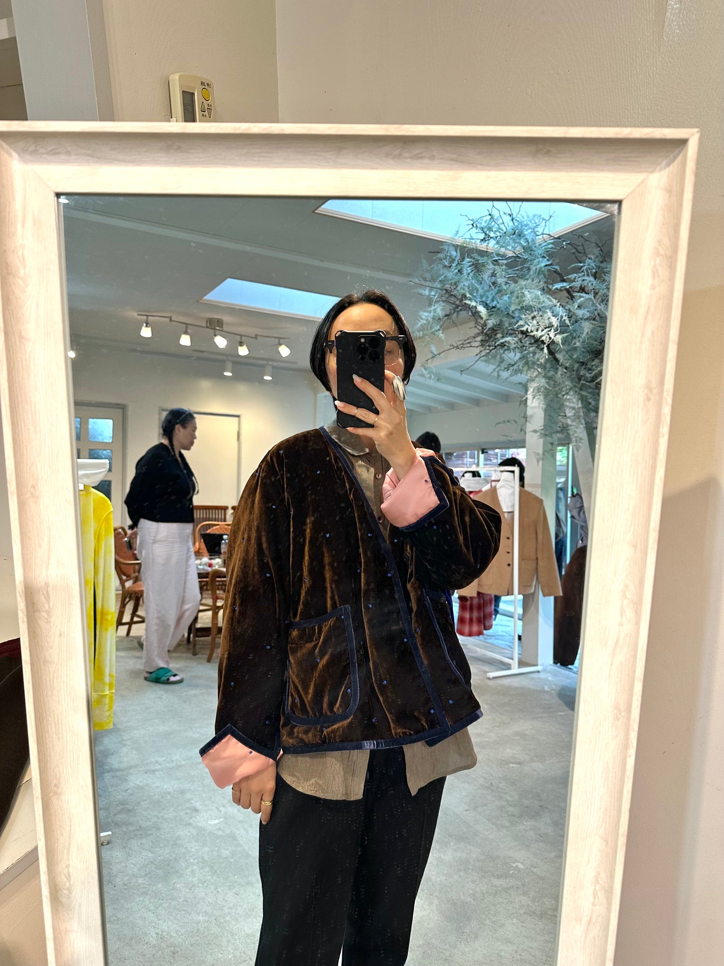 velvet pop jacket