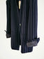stripe jacket (navy x white)