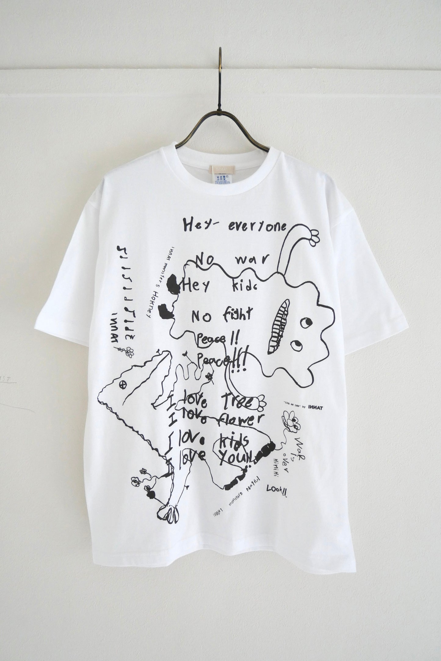 Rakugaki SS Tee / White