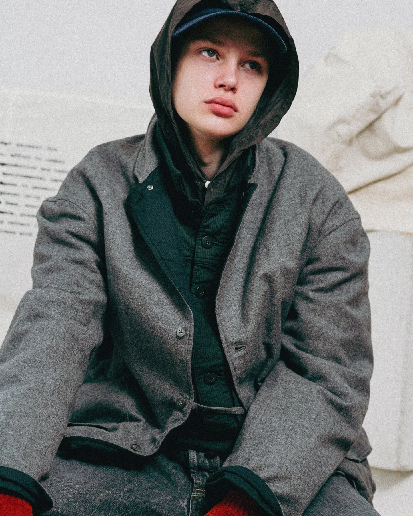 Reversible Hunter Jacket (Charcoal)
