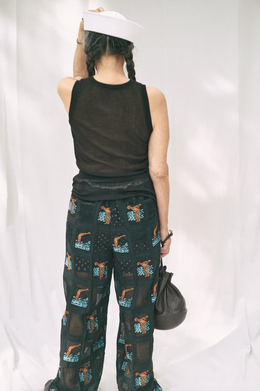 back tereko tank (black)