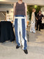 Big Stripe suspender pants