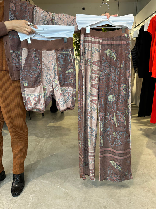 souvenir map pants