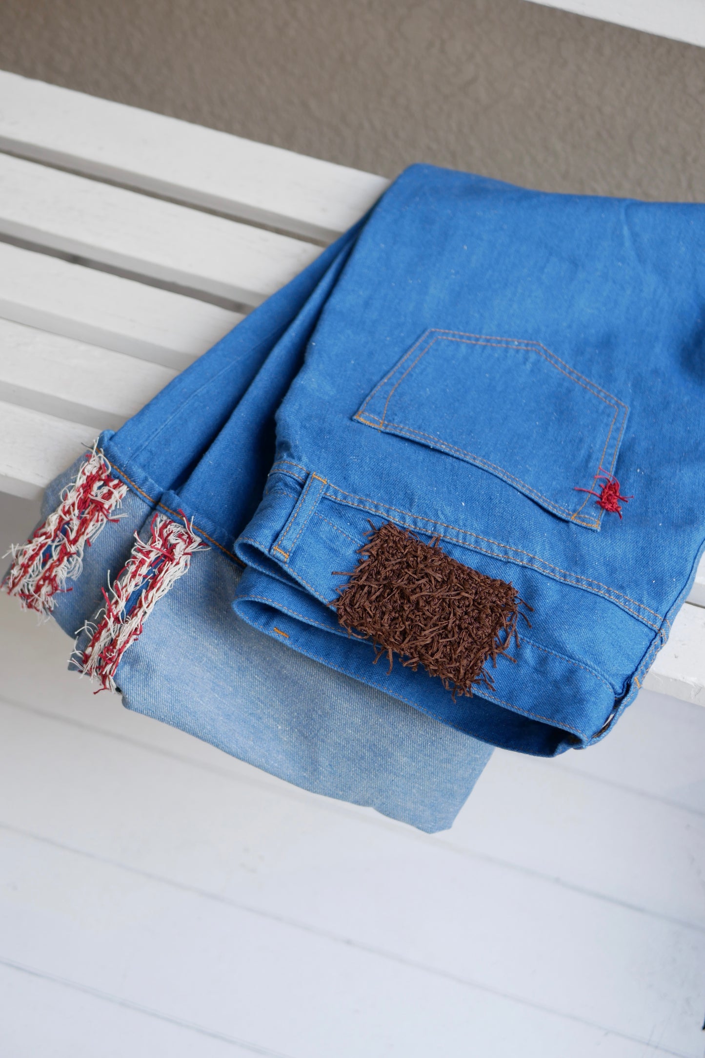 Lazy Kni-Denim / Light Blue