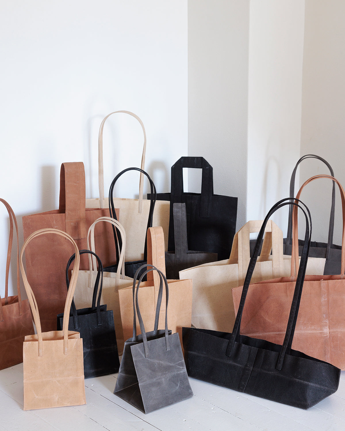 FUNAGATA BAG M (Wide Double Handles)