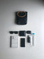 Bamboo Leather Bag (Perforated Black)