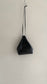 Leather Drawstring Pouch (Smooth Black)