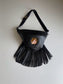 Mirror Fringe Bum Bag (Black)