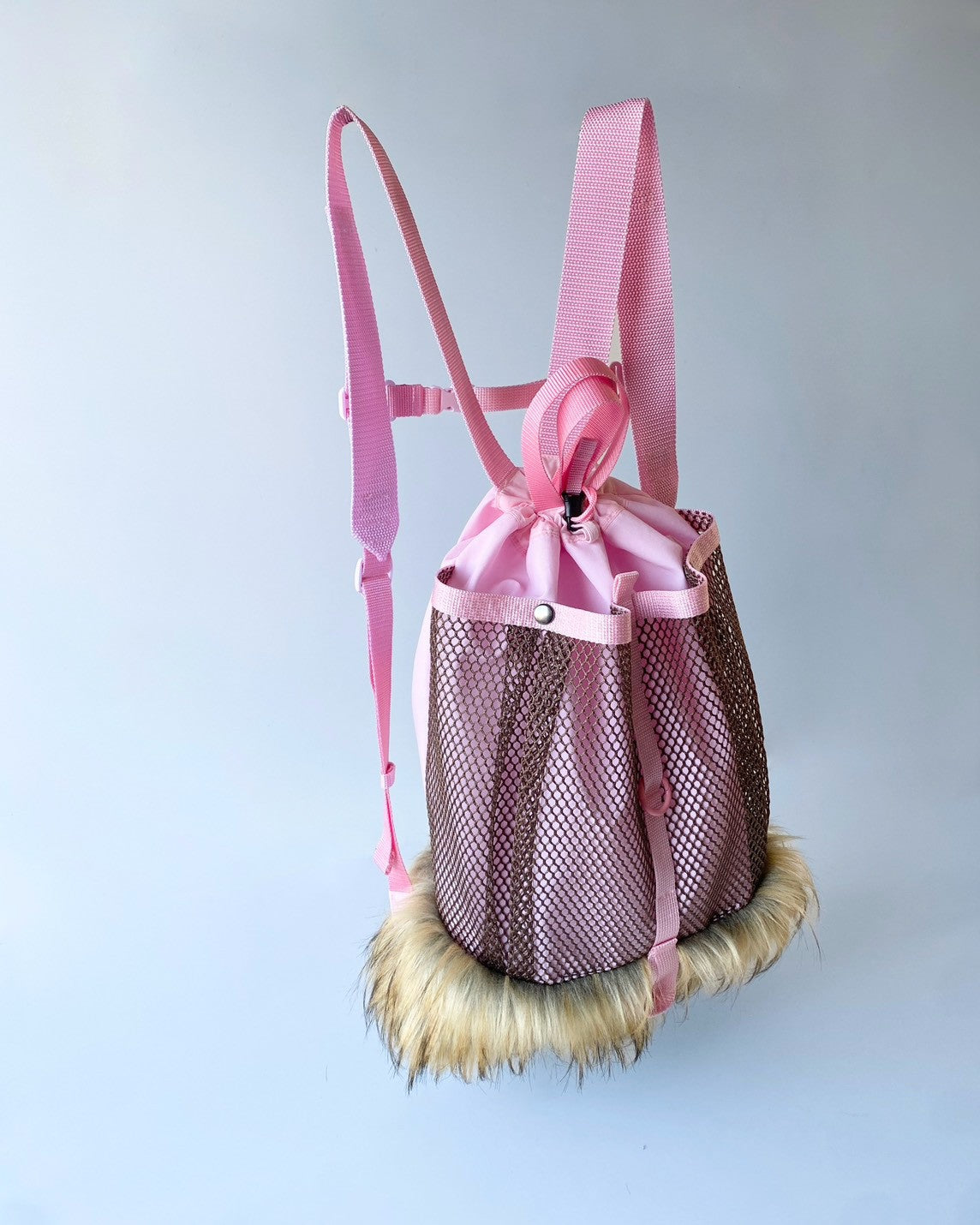 Faux Fur Backpack