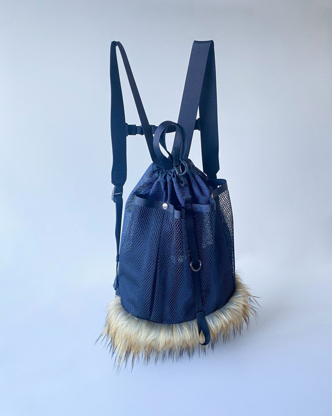 Faux Fur Backpack