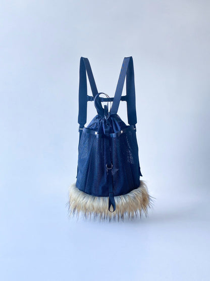 Faux Fur Backpack