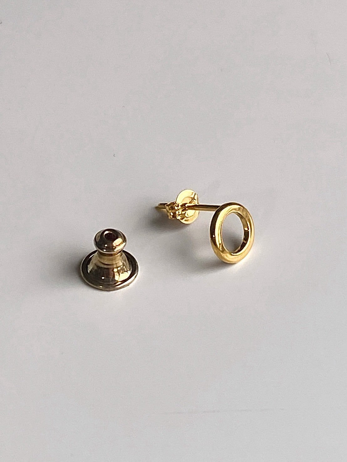 18K Gold Single Earring