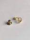 18K Gold Single Earring