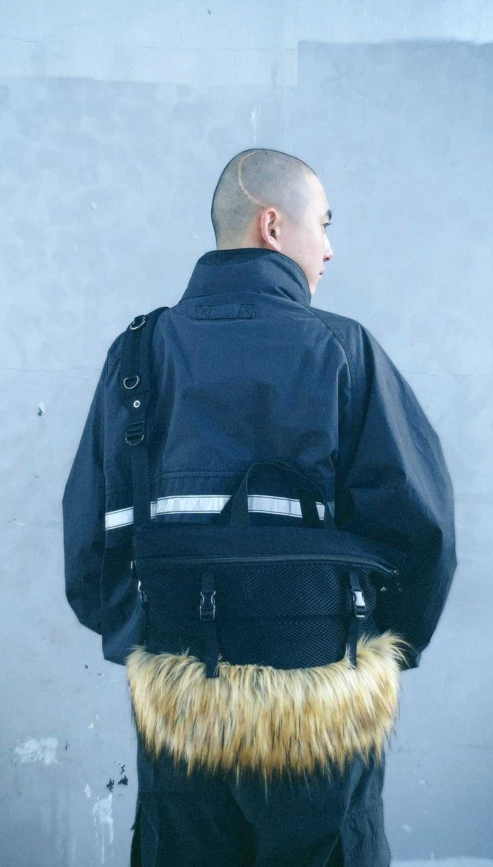 Faux Fur Messenger