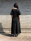 YUNIKA SHIRRING DRESS