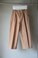 Dobby suede pants