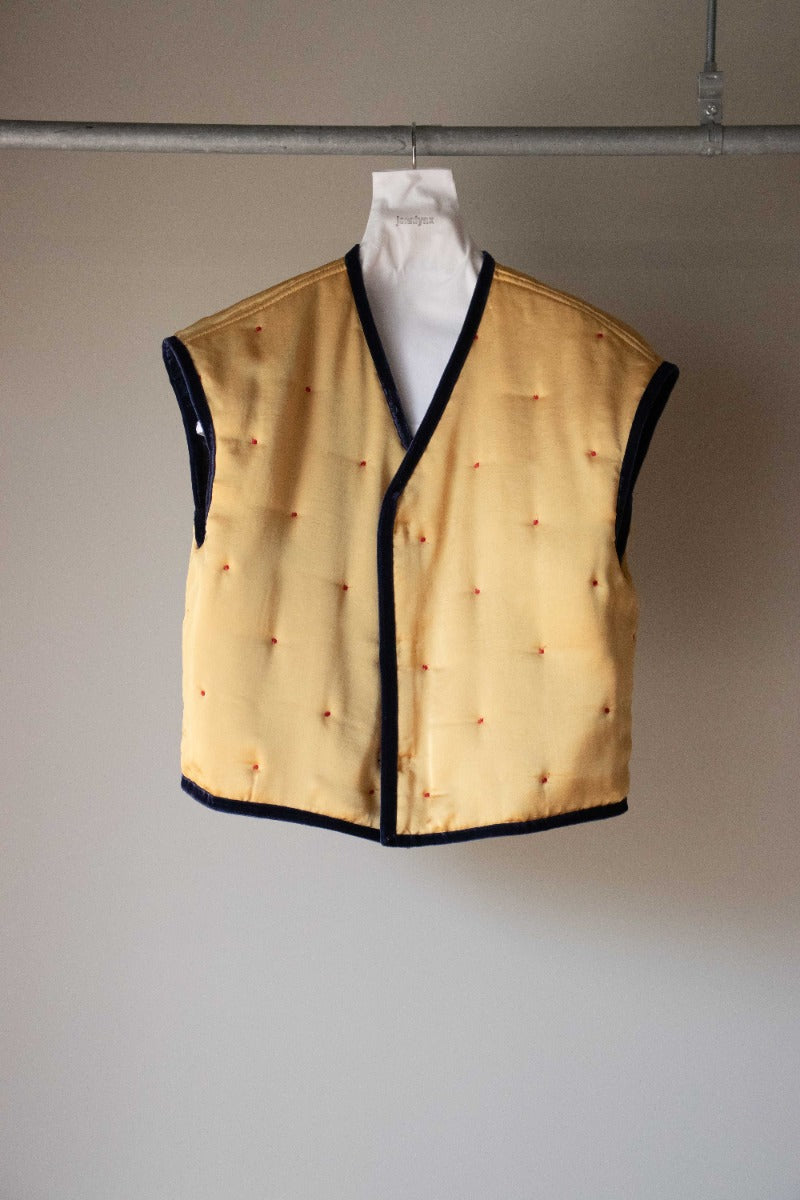 velvet pop vest