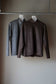 herringbone highneck pullover