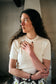 Shell-Edge Double-Layer Tee