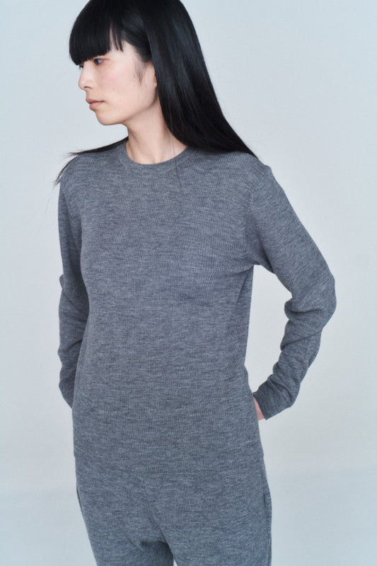 wool crew neck pullover