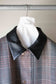 glen check coat