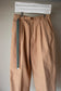 Dobby suede pants