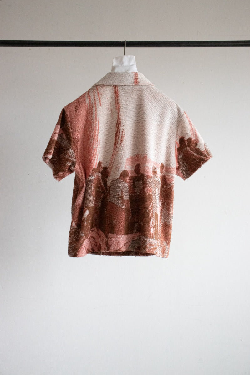pile jacquard shirt