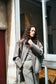 glen check coat
